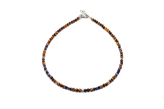 Collana Antracite Girocolli in Pietre dure Pietre dure CLA24 SPERLONGA - CLA24 SPERLONGA